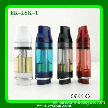 lsk beginning clear tank and rechargeable atomizer e cigarette